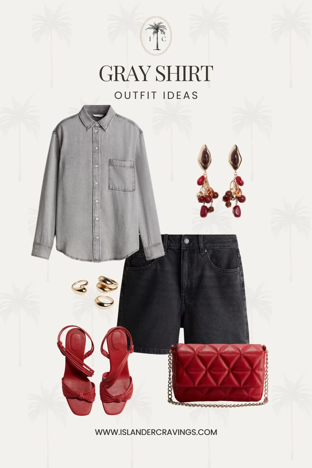 Gray Shirt Outfit Ideas