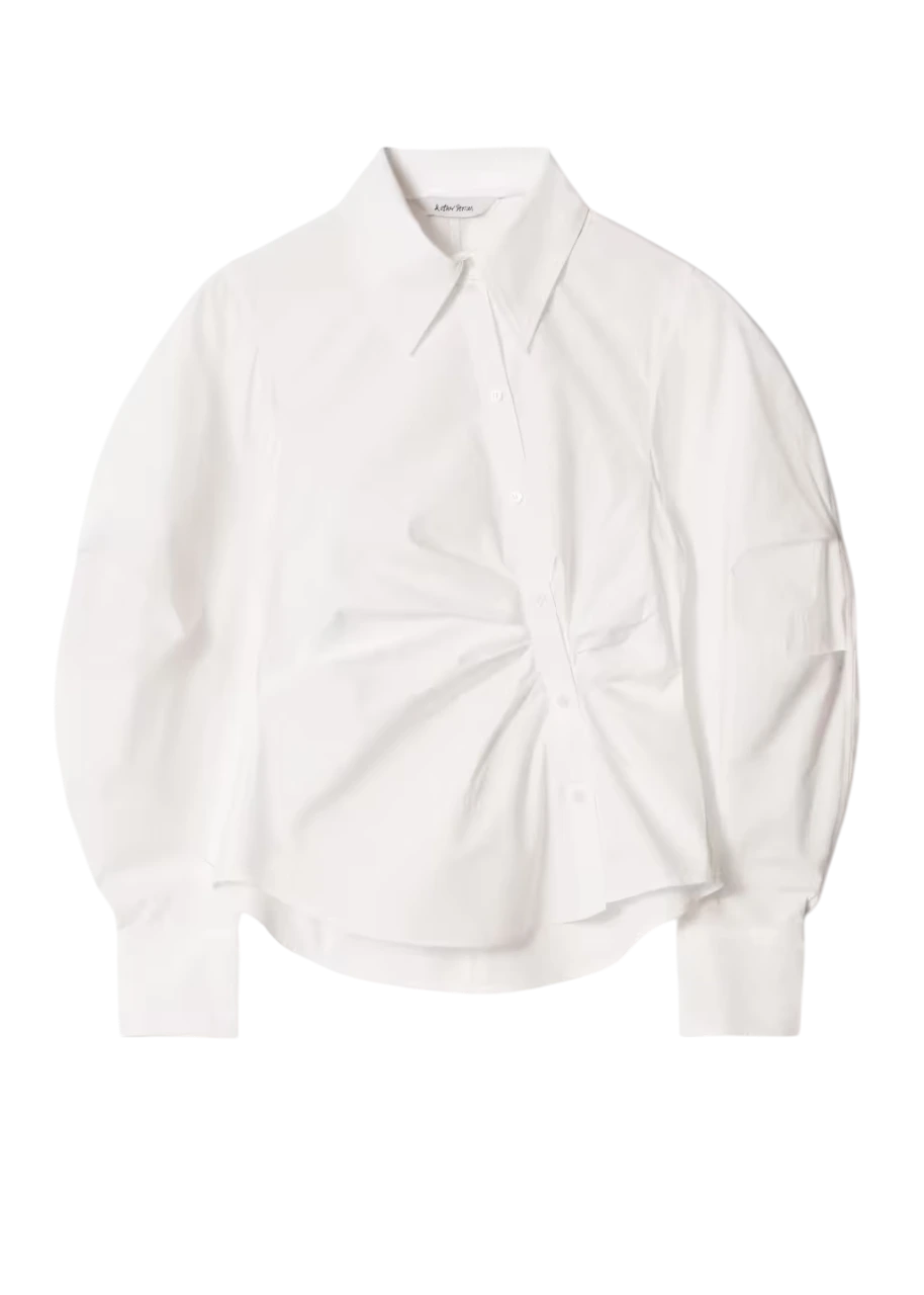 Asymmetrical Cotton Shirt