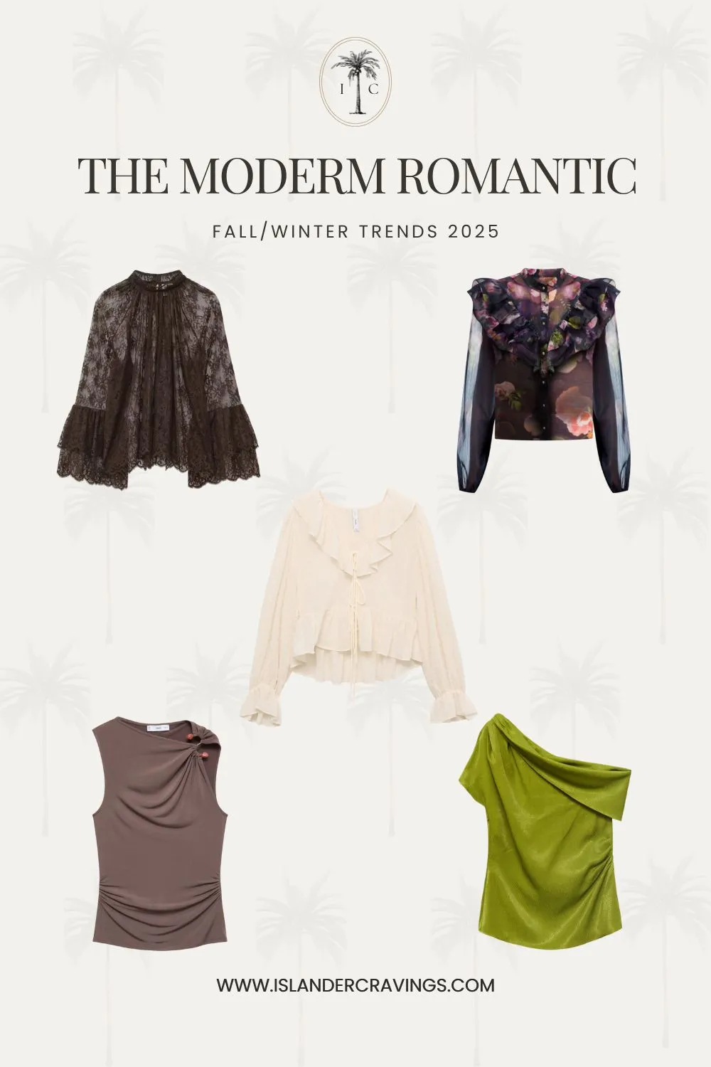 The Modern Romantic: Frilly Blouses & Ethereal Details